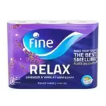 Fine Toilet Rollpaper Lavend Ply X6